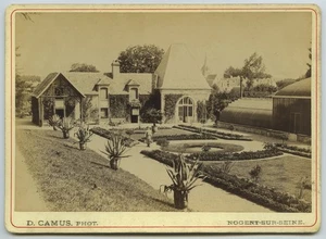 Château de Pont-sur-Seine (Aube) par Désiré Camus à Nogent-sur-Seine. 1890-1900. - Picture 1 of 1