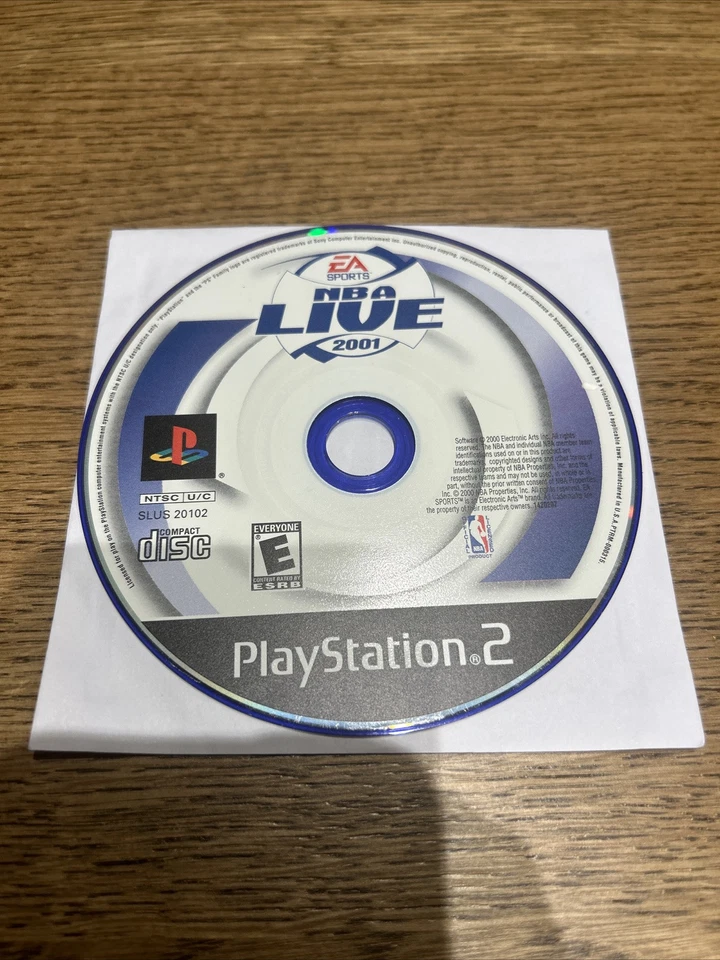 Nba Live 2001 Ps2 CC1M - Image 1 of 1