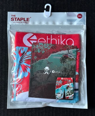 CALZONCILLO BOXER ETHIKA THE STAPLE "MAGNUM STACHE" TALLA 3XL (42-44) Foto 1 de 4