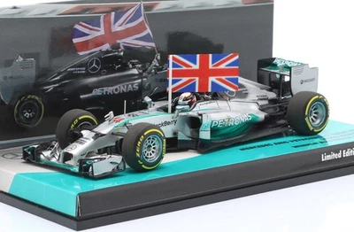 Mercedes F1 #44 2014 World Champion Winner Abu Dhabi GP Lewis Hamilton in 1:43 s - Image 1 of 3