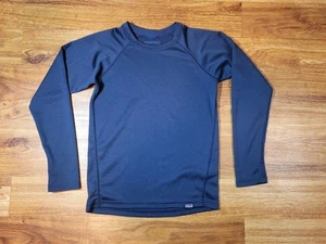 Patagonia Capilene Baselayer Long Sleeve Shirt Kids Boys Medium (0) Outdoor Blue - Picture 1 of 4