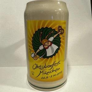 Official 2007 Oktoberfest Rastal 1Liter Beer Stein Mug Munich Germany EUC - Picture 1 of 6
