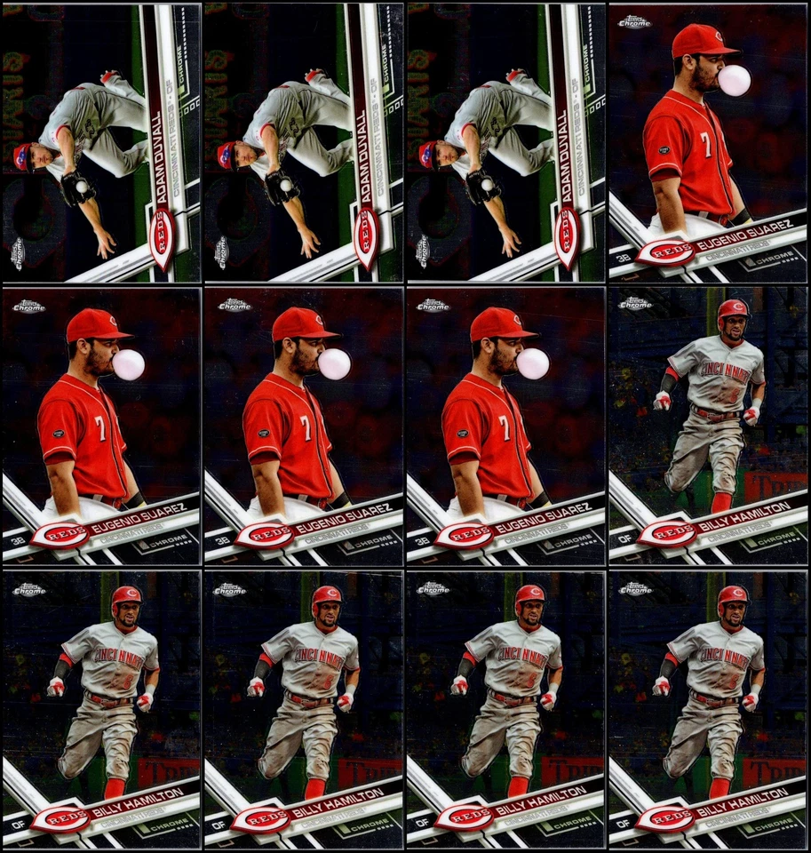 Lote de tarjetas 2017 Topps Chrome Cincinnati Reds (17) - Oferta exclusiva - ¡Actúa rápido! Foto 1 de 4