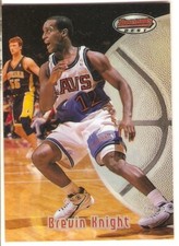 BREVIN KNIGHT REFRACTOR ROOKIE 1997-98 BOWMAN'S BEST 124 CLEVELAND CAVALIERS