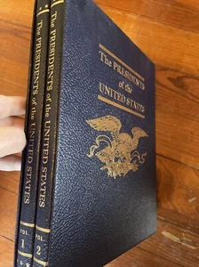 The Presidents of the US Durant Volume 1 2 Book Set Vintage HC Washington-Ford - Picture 1 of 24