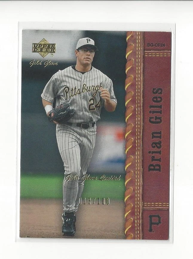 2001 Upper Deck Gold Glove Limited #83 Brian Giles Pirates /100  - Image 1 of 1