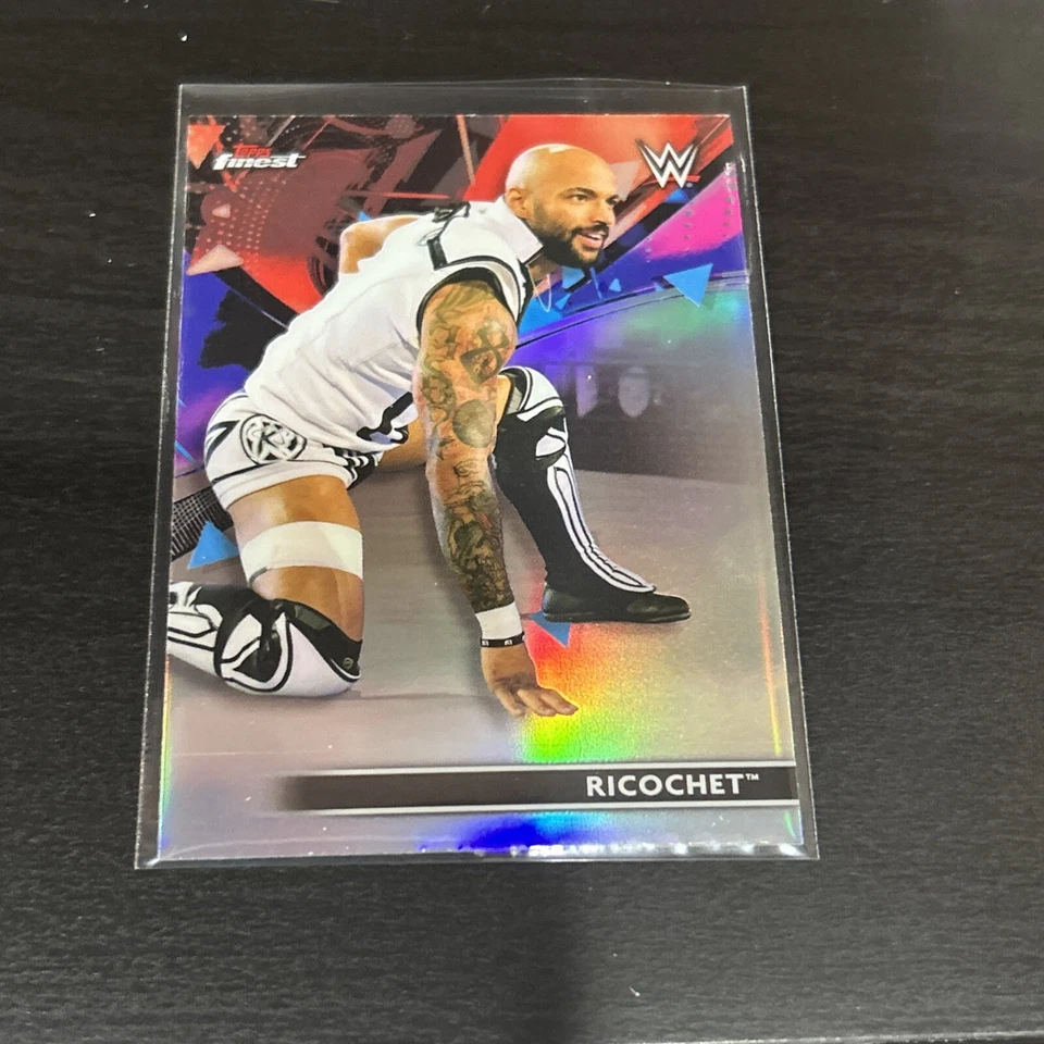 2021 Topps Finest WWE Refractors #33 Ricochet - Image 1 of 1