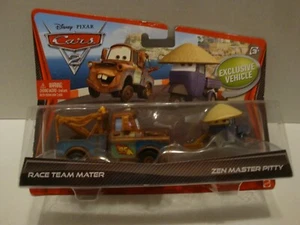 Disney Pixar Cars 2 Race Team Mater - Zen Master Pitty vehículo exclusivo C32-109 - Imagen 1 de 10