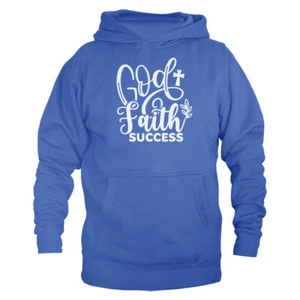 Gott Glaube Erfolg Christlich Religiös Gott Bibel Kirche Jesus Christus Hoodie - Bild 1 von 10