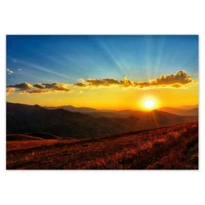 Fotomurale in tessuto non tessuto carta da parati quadro bellissimo tramonto n. H10356_TV - Foto 1 di 26