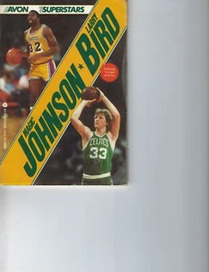 1986 Magic Johnson Larry Bird basketball book Los Angeles Lakers Boston Celtics - Picture 1 of 2