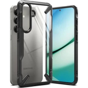 Custodia cellulare per Galaxy S25 Plus Ringke case cover astuccio trasparente/nero - Foto 1 di 7