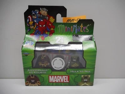 Minimates Marvel JUGGERNAUT como KUURTH & HULK como NUL Mini Figuras Diamante 2012 Foto 1 de 4