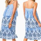 Southern Tide Retail $198 | Rayelle Midi Tiered Dress | Women?S | Size: Small