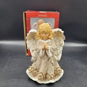 Santa's Collection Christmas Angel Decoration - Picture 1 of 6