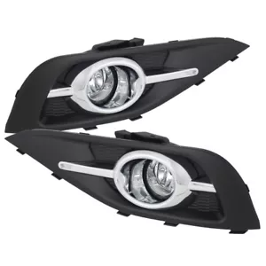 Juego completo de luces antiniebla transparentes para Honda 12-14 CRV CR-V con bombillas + cable + interruptor - Imagen 1 de 1