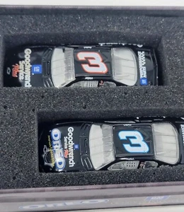 Action NASCAR Dale Earnhardt GM Plus Oreo #3 2001 Monte Carlo Tin 2 Car Set - Picture 1 of 4