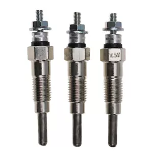 3X Glow Plugs 119717-77800 129155-77801 129155-77800 For Yanmar KE2D KE3A KE3D - Picture 1 of 6