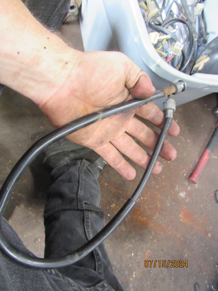 Yamaha XS400 1980 especial cable de 2 tacómetros Foto 1 de 1