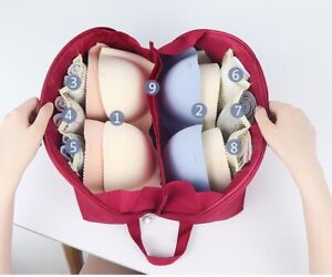 Portable Multi-Functional Underwear Bra Socks Organizer Case Travel Storage Bag