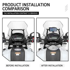 Motorcycle Mobile Phone Navigation Bracket For Honda NX400 NX500 2024 - Picture 1 of 15