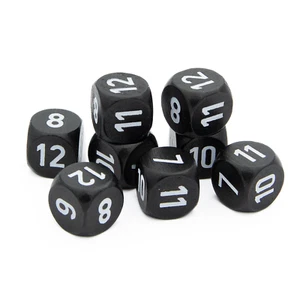 Spieltz Würfel - Zahlenwürfel 7-12 aus Holz (16 mm) - Bild 1 von 2