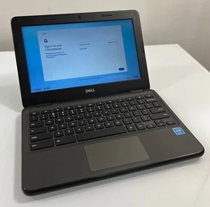 Dell Chromebook 3100: Intel Celeron 4GB SSD 16GB MDM Lock COME SI LEGGE - Foto 1 di 6