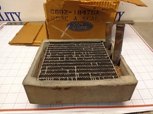 FORD OEM NOS C6OZ-18476-A Heater core and Seal Tested at 23 PSI - Picture 1 of 3
