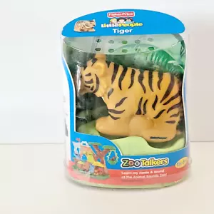 Fisher Price Little People Zoo Talkers Animals Tiger NEW Figures - Bild 1 von 2