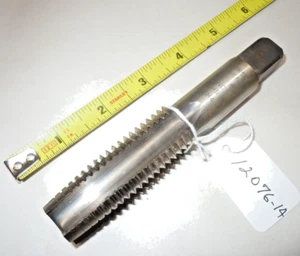 MORSE  1" - 8 NC  (4) Flute HSS Machinist / Mechanic Taper Start Tap, USA - Picture 1 of 3