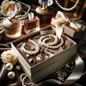 Luxury Gift Box - Exquisite Jewelry & Premium Perfume Collection-Choose a Theme! - Picture 1 of 15