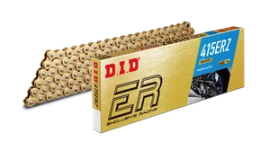 Genuine , DID EXCLUSIVE RACING CHAIN, 415ERZ SDH GLD/GLD , 130RB. - Picture 1 of 6