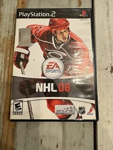 Sony Playstation 2 PS2 EA Sports NHL 08 Ice Hockey Video Game Works As Should - Picture 1 of 6