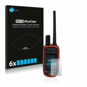 Garmin Alpha 100 , 6x Transparent ULTRA Clear Screen Protector - Bild 1 von 7