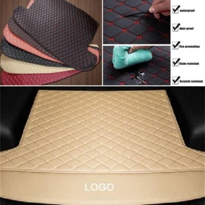 For Lincoln 1998-2024 All Models Cargo Carpets Car Trunk Liner Mats Waterproof - Picture 1 of 14