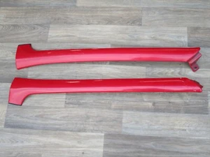 99-04 MUSTANG CONVERTIBLE RED PILLER TRIM  OEM GT BASE COBRA 2002 GT - Picture 1 of 11