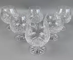 Edinburgh Cut Crystal Brandy Glasses "Royal" 2 4 6. Snifter Balloon. Large 370ml - Picture 1 of 16