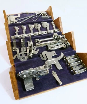 ¡COMPLETO! Máquina de coser Singer restaurada y acabada 1889 roble rompecabezas caja  Foto 1 de 4