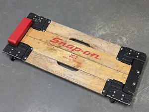 Vintage Snap-on JC7, Wooden Creeper Trolley Crawler Board, Garage, Made in USA - Bild 1 von 9