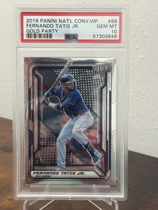 FERNANDO TATIS JR. 2019 PANINI NATIONAL VIP GOLD PARTY #68 RC PSA 10 GEM MINT - Picture 1 of 2