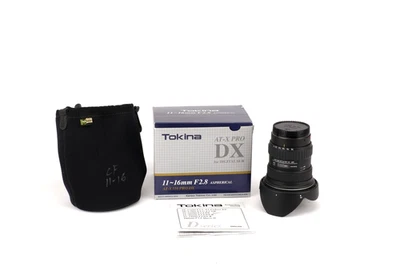 Lente asférica Sony montura a casi nueva Tokina AT-X Pro SD 11-16 f2.8 IF DX con caja Foto 1 de 4