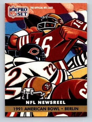 Juego profesional 1991 - noticiero NFL American Bowl Berlin #692 49ers, Chicago Bears Foto 1 de 2