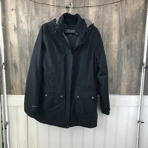 Eddie Bauer black weatheredge winter coat size L tall - Picture 1 of 4