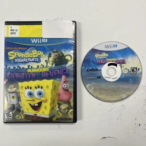SpongeBob SquarePants: Plankton's Robotic Revenge (Nintendo Wii U, 2013) WiiU - Foto 1 di 2