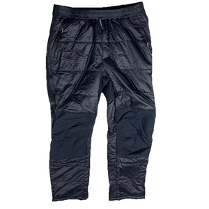 Mountain Hardwear Pants Mens Large Black Compressor Alpine Puffer Quilted J3Y - Picture 1 of 8