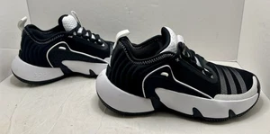 Adidas Trae Young Basketball Shoe Black/White A:IE2146 Men’s Size 5 - Picture 1 of 11