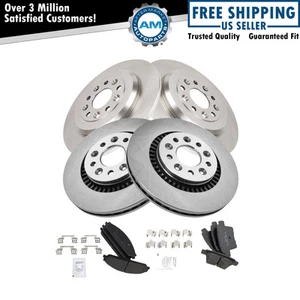 Front & Rear Semi Metallic Brake Pad & Rotor Set Kit for Ford Mercury - Picture 1 of 9