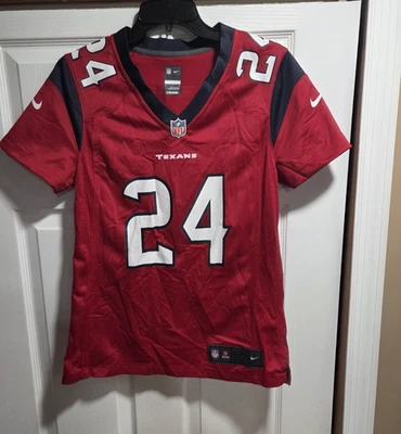 New Nike Derek Stingley Jr. Houston Texans Game Jersey Womens SZ S $130 RARE - Image 1 of 4