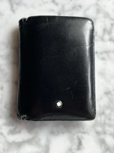 PORTAFOGLI MONTBLANC PELLE NERO - Foto 1 di 9