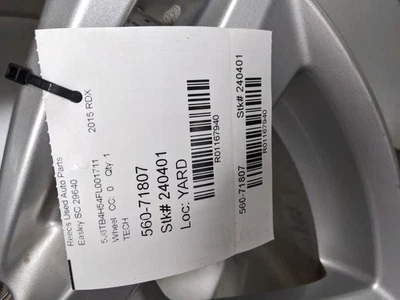 Wheel 18x7-1/2 10 Spoke Alloy Fits 13-15 RDX 1167940 - Image 1 of 4